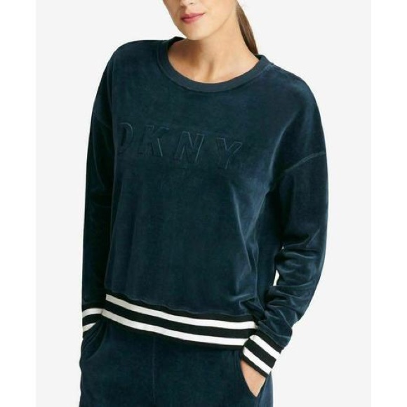 DKNY Dark Blue Sweatshirt - Picture 4 of 5